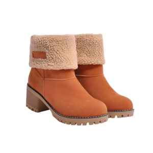 Seraphine – Botas cálidas de ante para mujer