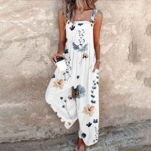 Blair – Mono sin mangas con estampado botánico para un look fresco de verano