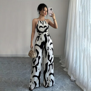Kiray - Mono amplio con cuello halter
