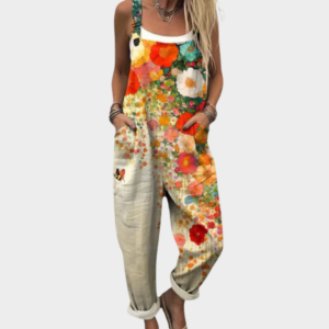 Morelliah - Peto de flores para mujer estilo holgado
