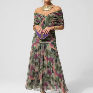 Rhian - Vestido midi fluido
