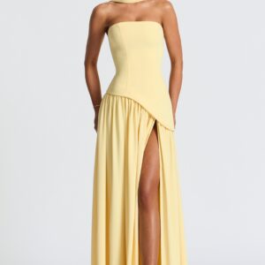 Toriana - Vestido maxi sin hombros