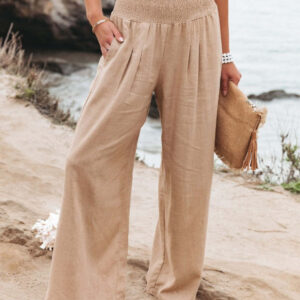 Maggie - Luftige High Waist Weite Hose