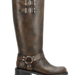 Solene – Botas largas para mujer en color mocca elegante