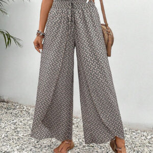 Elsie - Pantalón ancho elegante para mujer