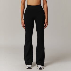 Claire - Pantalones acampanados de talle alto para mujer