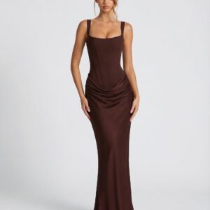 Janice - Vestido Maxi Reloj de Arena