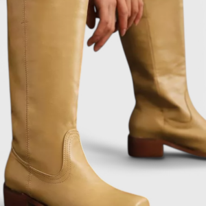 Botas de invierno de cuero para mujer